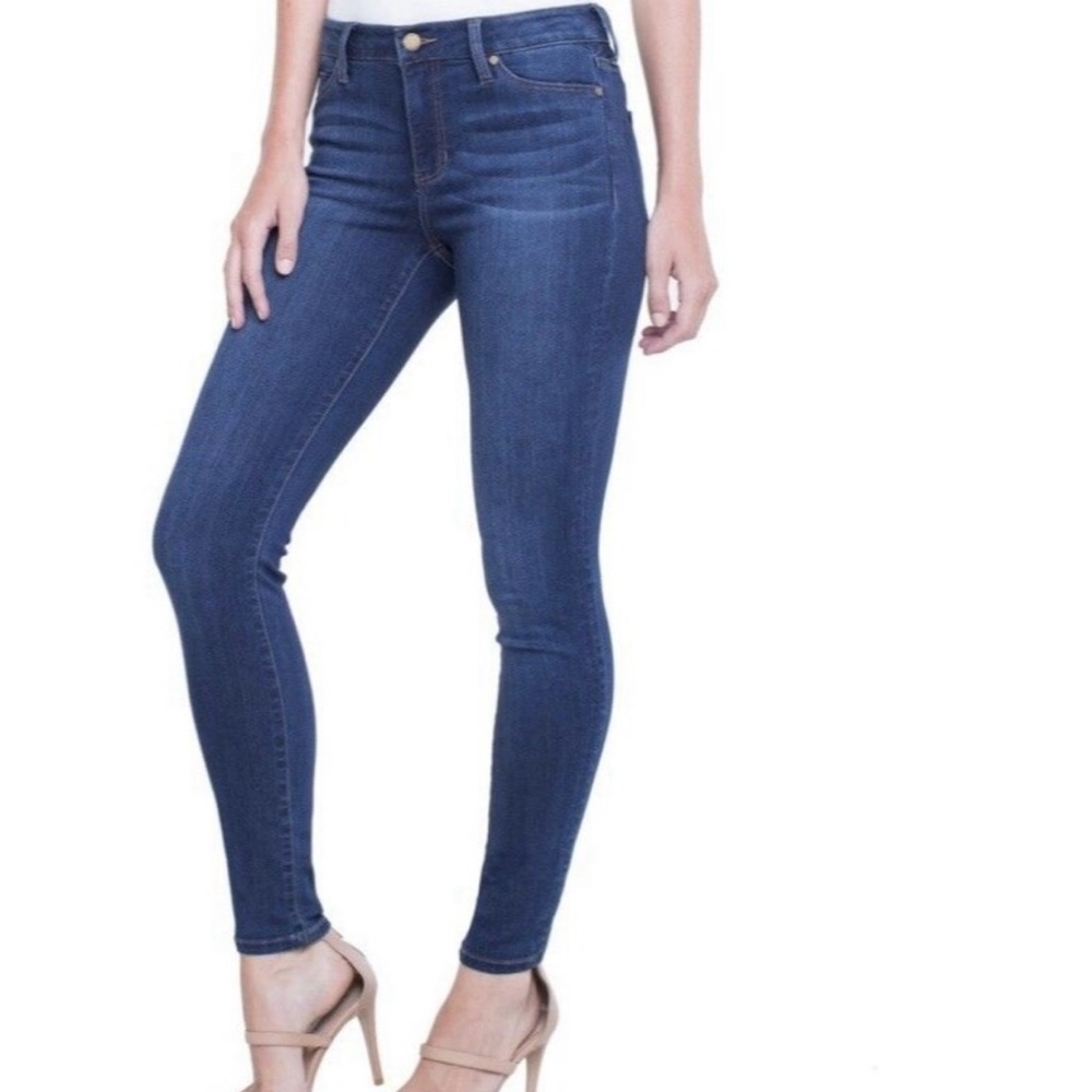 Liverpool Dark Blue Skinny Jeans